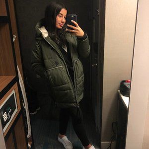 MANHATTAN PARKA | Army Green | Size Small